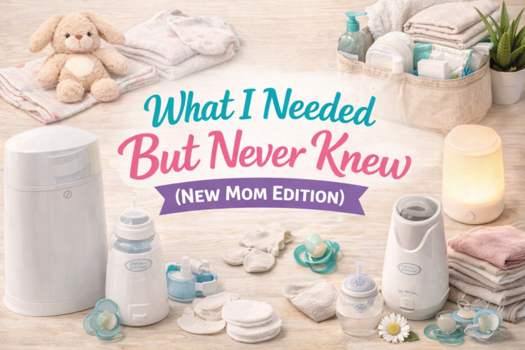 What I Needed But Never Knew (New Mom Edition)